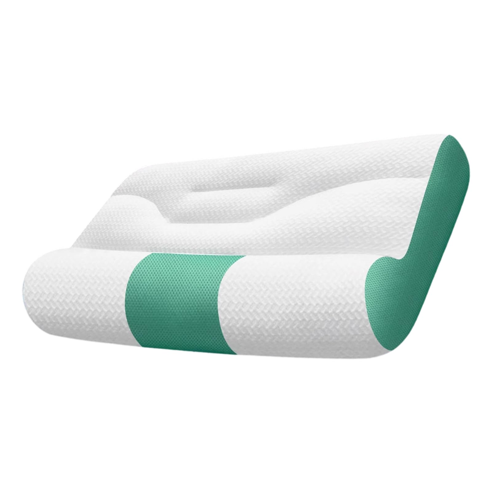 Hsioluted Therapeutic Memory Foams Cervical Pillow Breathable Ice Bean Fabric Improves Sleep Enhances Airflows Sleep Enhancing Cervical Pillow