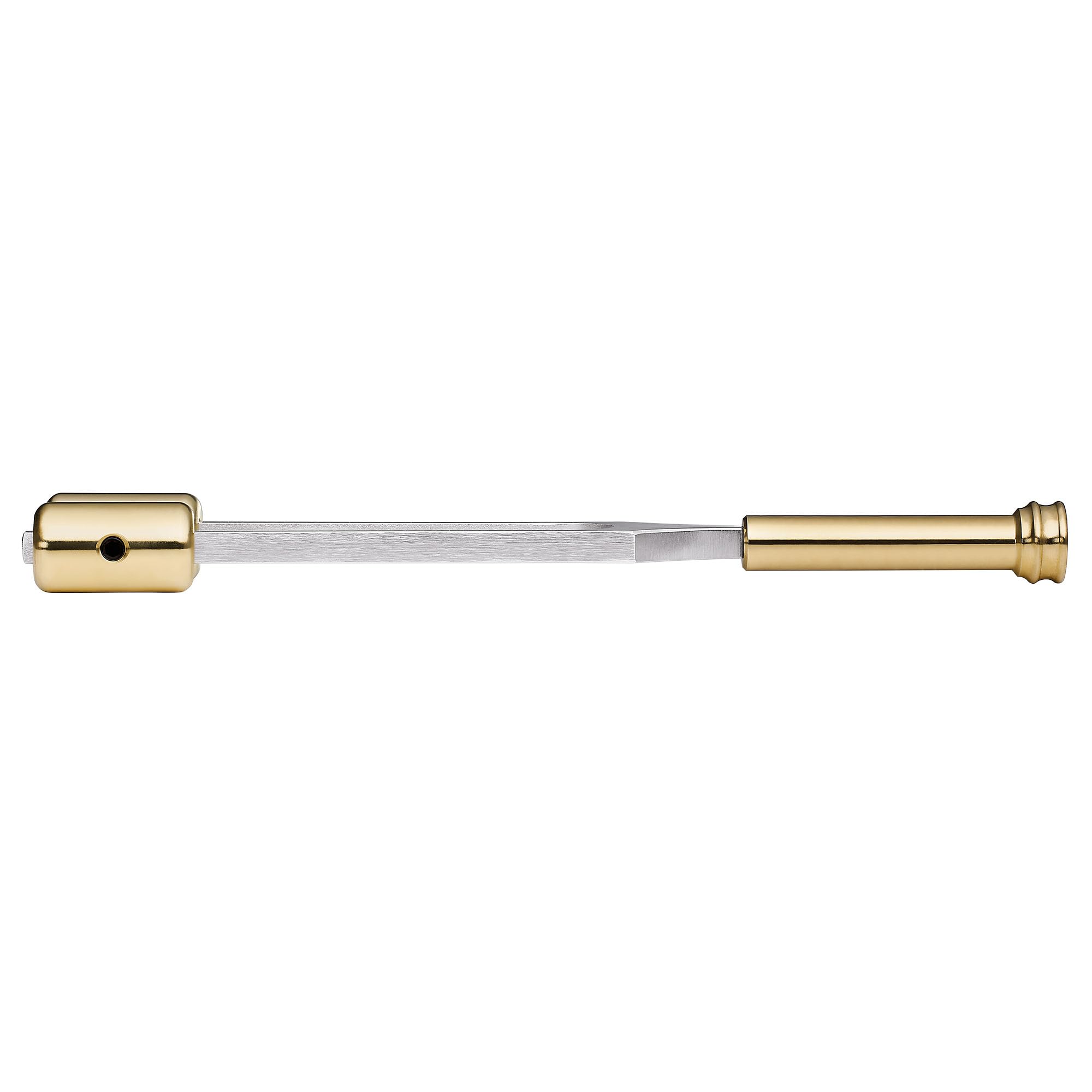 Sonic Energy Grounding Therapie Stimmgabel, Venus (TTF-V-G) | 110,62 Hz, Ton A2, 18,5 cm lang, 162 g, in Deutschland gefertigt, inkl. Hülle und 2x Aufsatz, vernickelter Stahl, ECOBRASS