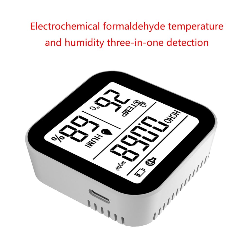 HCHO Tester Electrochemical SensorFormaldehyde Temperature Humidity Detectors