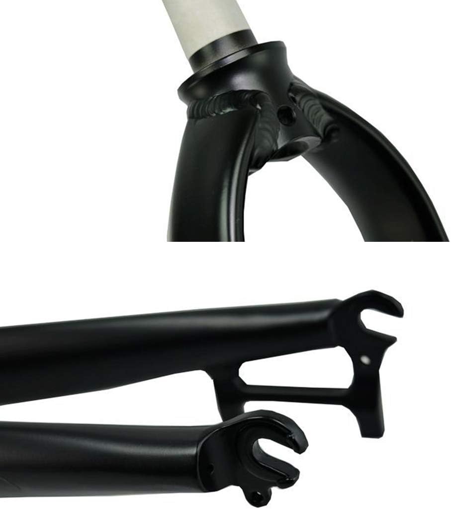 MTB Frosted Rigid Forks,Ultralight Aluminum Alloy 26/29inch Fork Bicycle Accessories for Support Hydraulic Disc Brake,Blue-27.5 inch