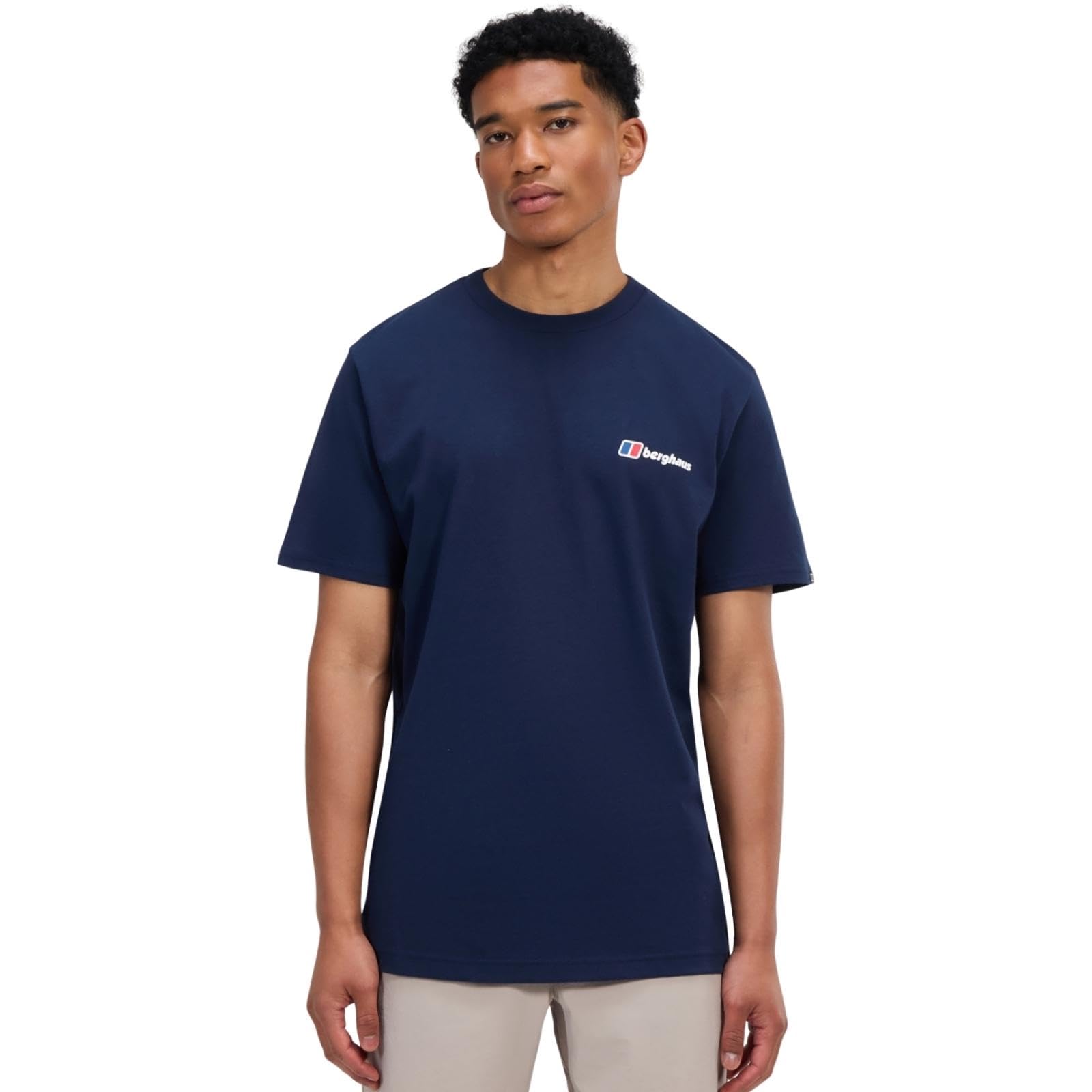 Berghaus Men's Navy Front And Back T-Shirt