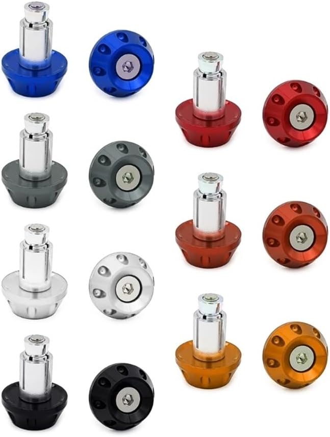 Motorcycle Frame Slider 7/8" 22mm Universal Motorcycles Handle Bar End Handlebar Grips Ends Sliders Cap Slider Counterweight