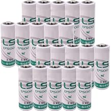 20-Pack LS17500 3.6V 3600mAh Size A Lithium Battery No-Rechargeable LI-SOCI2 for LS17500 CNC Water Meter