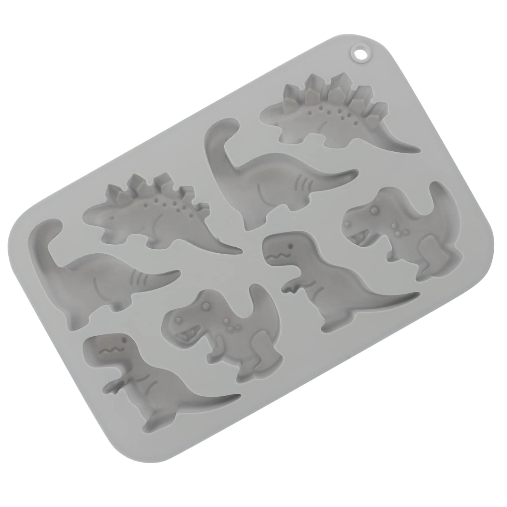 5stücke Dinosaurier Silikonform Für Schokolade Und Süßigkeiten Antihaftbeschichtet Wiederverwendbar Für Diy-bäckerei Zu Hause Fach Design