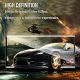 DXULWLM 2+1 sztuk szkła hartowanego do Samsung Galaxy S23 Ultra z osłoną tylnej kamery, przezroczyste HD, zakrzywione 3D, pełne pokrycie, twardość 9H, bez pęcherzyków, odporność na zarysowania