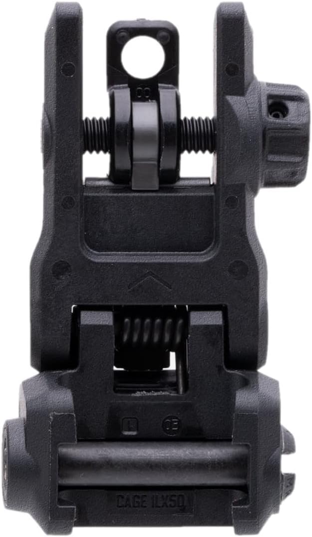 Magpul MBUS 3 Front & Rear Sight Set Fits Picatinny Rail, Black, MAG1166-MAG1167