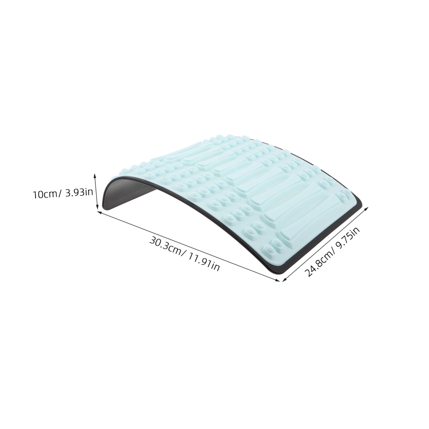 JOYRIDER Pilates Spine Corrector for Body Fitness,Spine Supporter for Balance Exercise,Pilates Arc for Core Strengthening & Streching (Black)