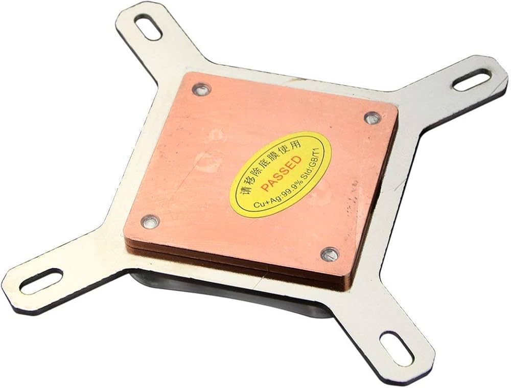 Amazon | Mollytek cpu 水冷 ブロック 水冷 クーラー 銅ベー