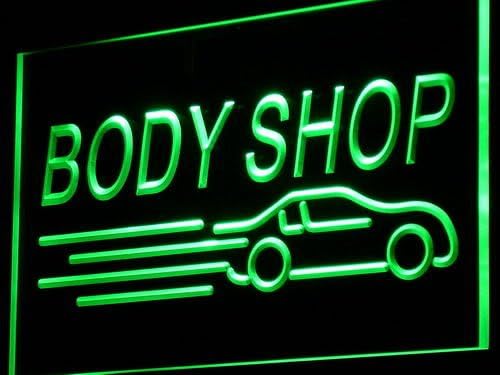 Miniatura 7 de ADVPRO Body Shop - Letrero de luz de neón para auto (i821-bc)