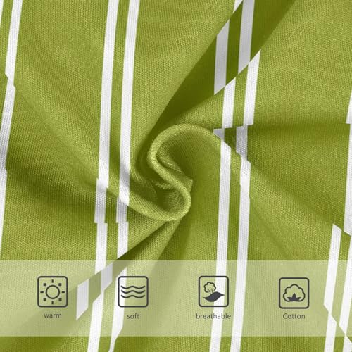 Green White Stripe Toddler Girls's Underwear 2T 23008863