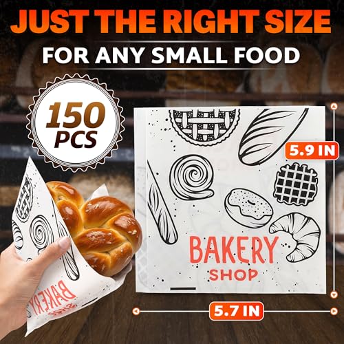 150 Pcs Wax Paper Sandwich Bags - Clip Coupon for $3.99 - Image 2