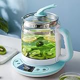 Gesundheitskessel, automatischer Wasserkocher aus verdicktem Glas, mit Edelstahl-Heizbasis (Farbe: B, Größe(Onecolor,Onecolor)