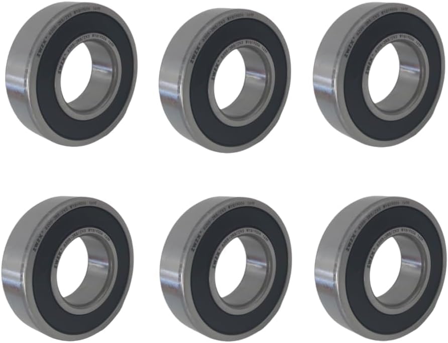 6pc 50074583 Bearing 25x52x15mm Pre-Lubricated