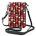 Produktbild Rucksack Mädchen String of Hearts_753 Tragbar, eine Schulter hängen Sehr praktisch, schön und elegant, glänzende Augen Kleine Handy-Geldbörse 4,9 x 7,6 Zoll