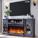 Farmhouse Electric Fireplace...image