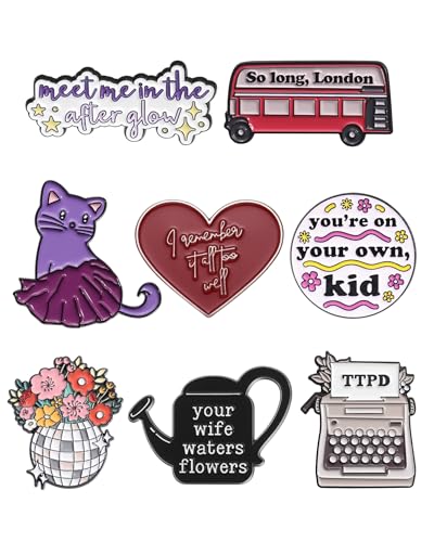 Image of beyonday Creative Singer Pins for Collection Lyrics Album Inspired Brooch Pins for Fans Friendship Brooch Music Lover Enamel Pins on Backpacks Clothes Jeans Hats Concert Gifts for Enthusiasts Women Adults