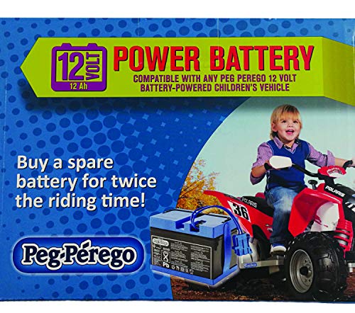 Peg Perego Official Replacement 12V Battery #TOP1