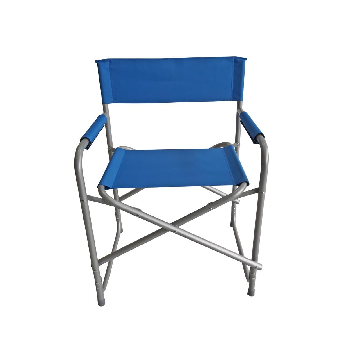 Pack SUNROAD 2 x Fauteuil Director Acier Bleu Polyester 600D 10,5 x 48 x 79 cm