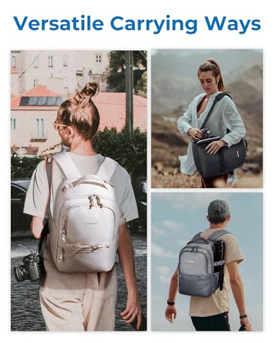 BAGSMART Small Camera Backpack
