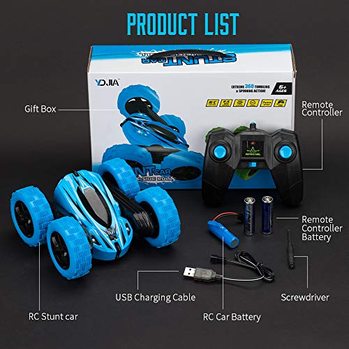 image for RC Cars for Kids KOOWHEEL Remote Control Car 360 Rotating 4WD Off Road