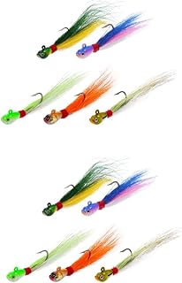 Sosoport 10 Peças Isca Profissional Iscas Falsas Iscas De Pesca Simuladas Iscas De Pesca Para Baixo Isca De Pesca Pequena Iscas De Pesca Voadoras Ferramentas De Pesca Baixo Listrado De Aço