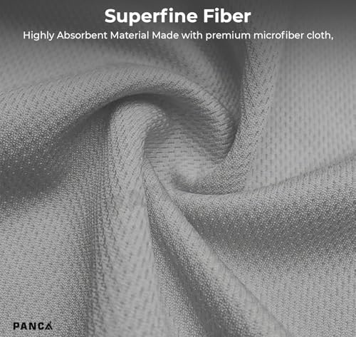 Image of PANCA Microfiber Cleaning Cloth Roll 25x25 cm Reusable Tear-Away Towels | Super Absorbent Lint-Free Cleaning Wipes for Home, Kitchen, Car, Glass, Laptop & Floor Cleaning (20 Sheets)