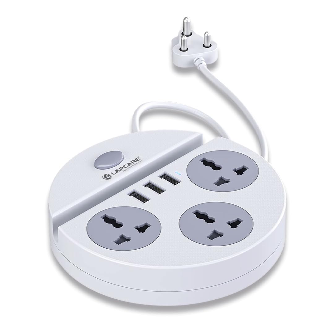 See full amazon price history chart for Lapcare Smiley 1440W Power Converter with USB Charger & Mobile Holder 3AC Socket + 3USB Ports I 1.5 m Wire with Pin Plug Top (White) Lapcare Smiley 1440W Power Converter with USB Charger & Mobile Holder 3AC Socket + 3USB Ports I 1.5 m Wire with Pin Plug Top (White) (B0BLVHKRS1) Amazon Price History, Amazon Price Tracker