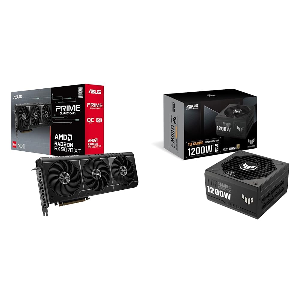 Amazon | 【セット買い】ASUS AMD Radeon RX9070XT 搭載 ビデオカード