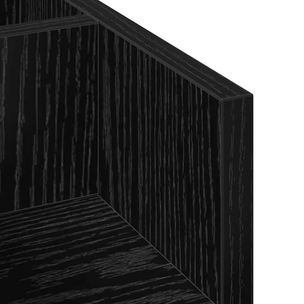 Schreibtisch Organizer Altholz aus Holzwerkstoff, 44,5 x 24 x 25 cm, Ablage mit Fächern für Ordnung, Dokumente, Akte, Ordner, Stifte, Brief und Papier im Homeoffice