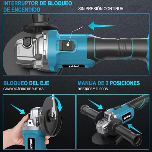 Esmeril recargable 18 Imagen adicional