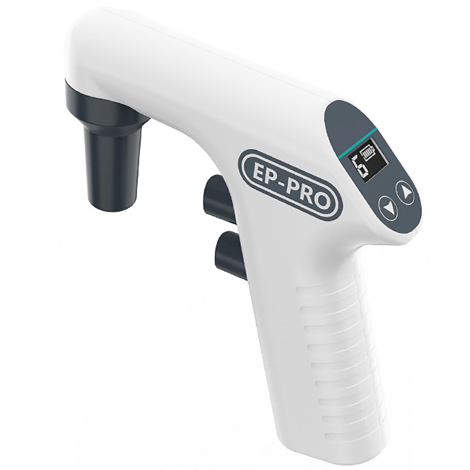 COYEUX Pipeta eléctrica de 0,1 a 80 ml, controlador portátil de pipeta con Bomba, pantalla LCD de 6 niveles, para Laboratorio bioquímico