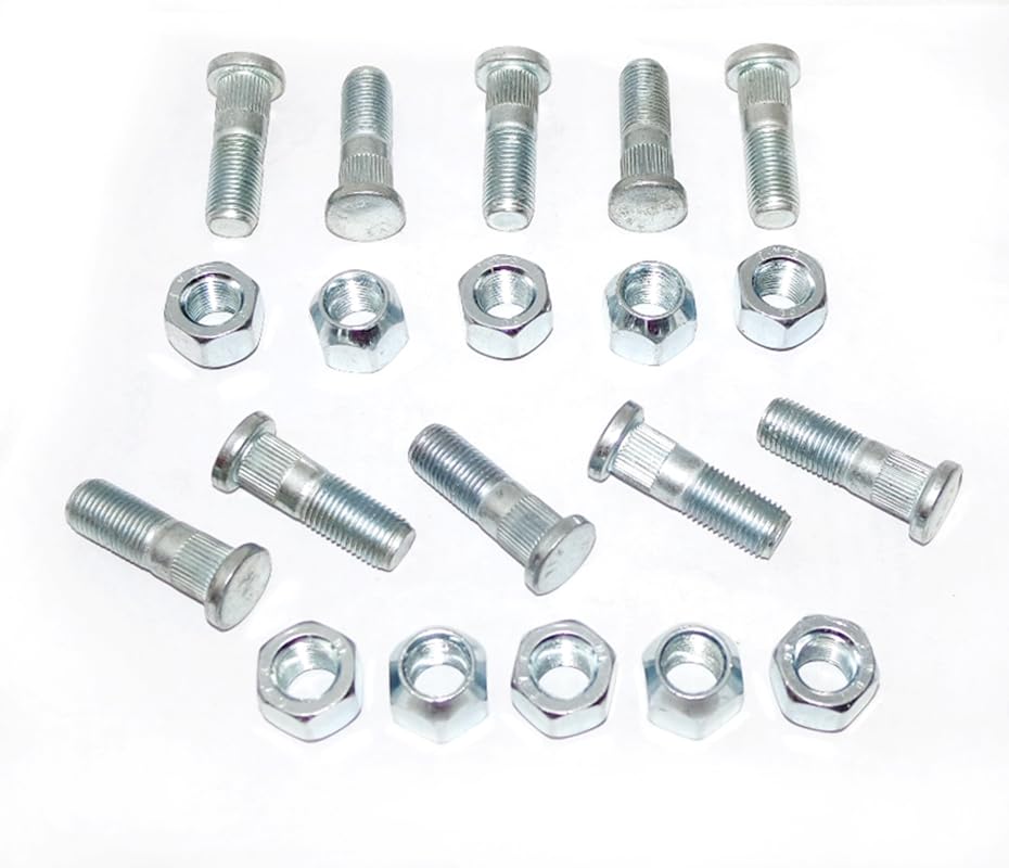 FRONT AXLE WHEEL HUB STUDS & LUG NUTS FOR SUZUKI SAMURAI 88-95