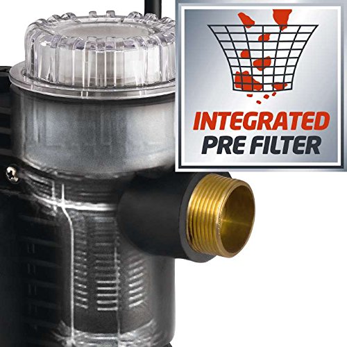 Einhell Hauswasserautomat GC-AW 9036 (900 W, 4,3 bar Druck, 3600 l/h Fördermenge, Vorfilter,...