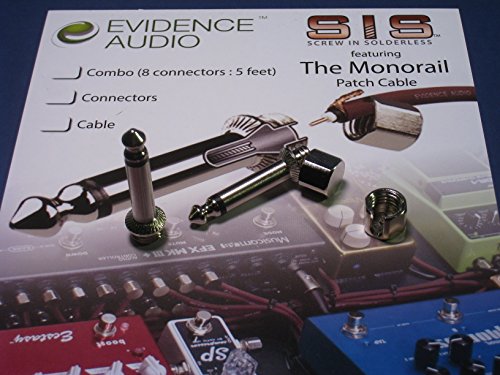 Geistnote's Evidence Audio Right Angle SIS (Screw In Solderless) 1/4" Plug (10 Plugs)