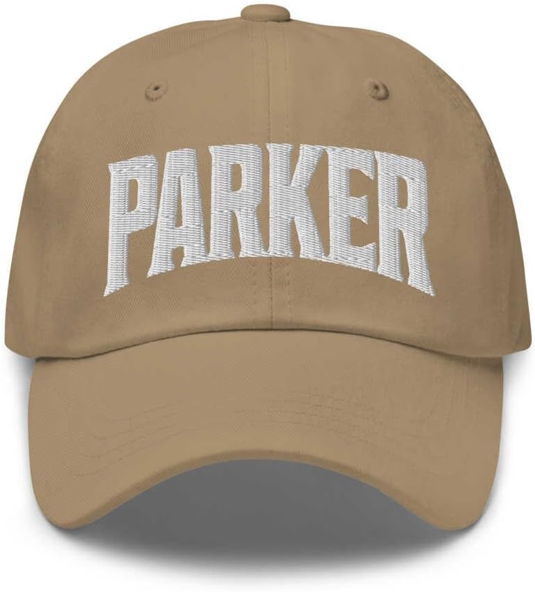 Parker Baseball Cap Parker Dad Hat Texas TX Hat Embroidered Souvenir