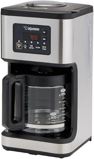 Zojirushi Dome Brew Programmable Coffee Maker with Micro-Computerized Infusion (Stainless Steel)