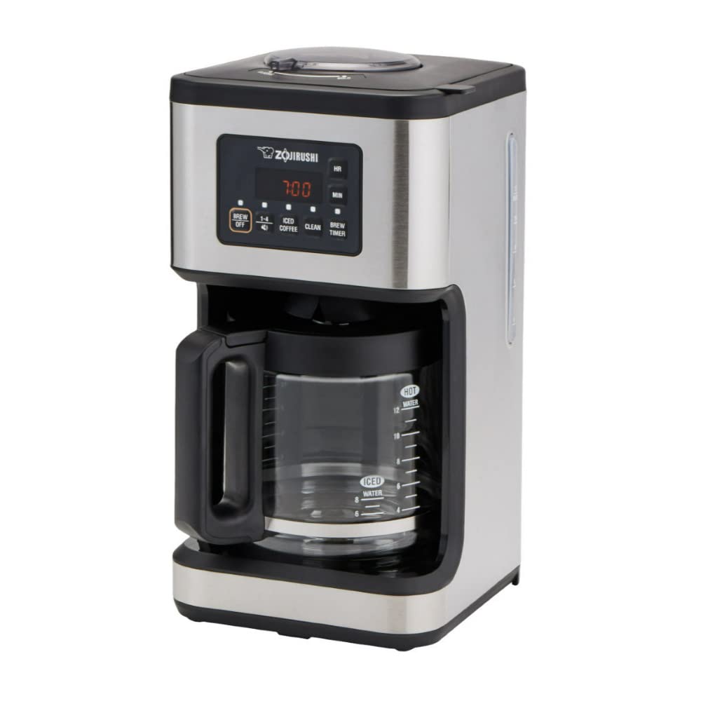 Zojirushi Dome Brew Programmable Coffee Maker with Micro-Computerized Infusion (Stainless Steel)