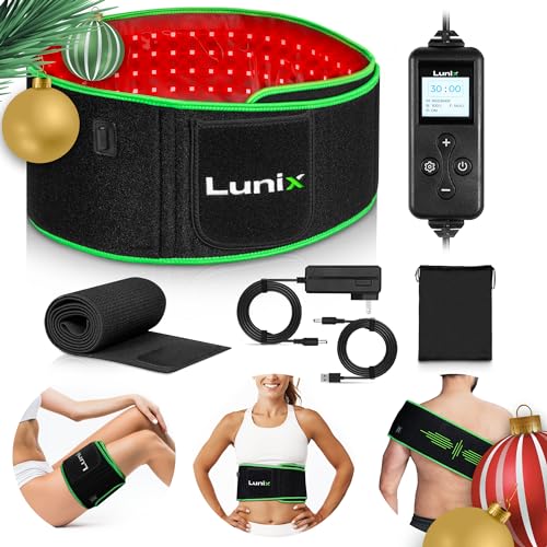 Lunix-LX16-Red-Light-Therapy-Belt-Near-Infrared-Light-and-Red-Light-Therapy-to-Improve-Circulation-Relax-Muscles-Green