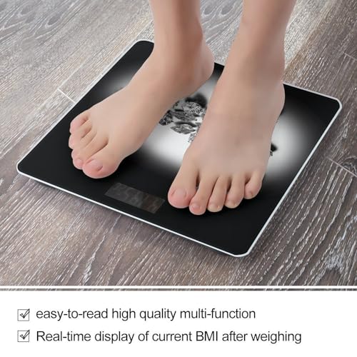 Báscula Digital para Baño con Pantalla LED y Sensores miniatura 5