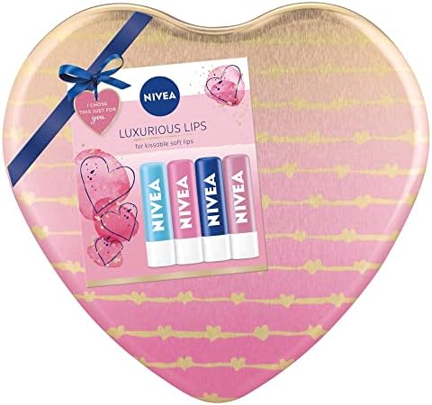 Nivea Luxurious Lips Gift Set, Pack of 4