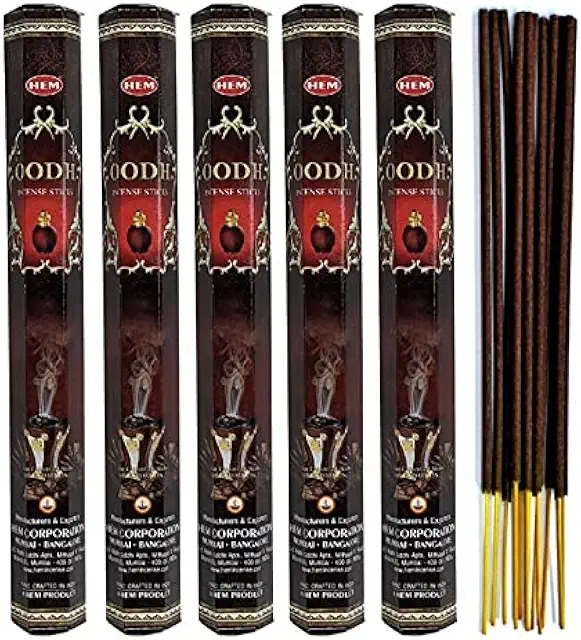 HEM Bois de Oud Encens - Lot de 100 Bâtons Parfumés