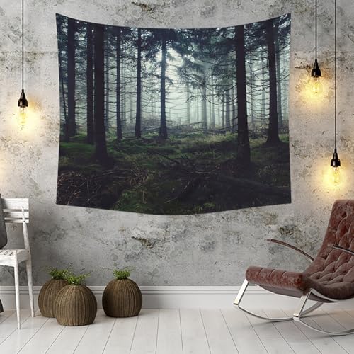 Décoration murale nature forêt brumeuse pour apaiser votre espace - 3