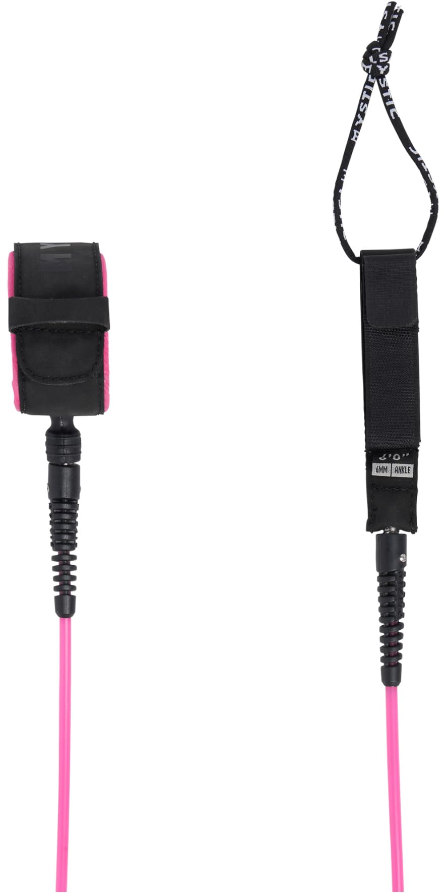 Mystic 2025 Surf Leash mollet - Rose vif