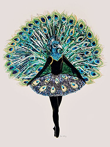 L Arte Gruppo Kathryn McGovern en Pointe Stampa su Tela Cotone Multicolore 1.8 x 30 x 40 cm