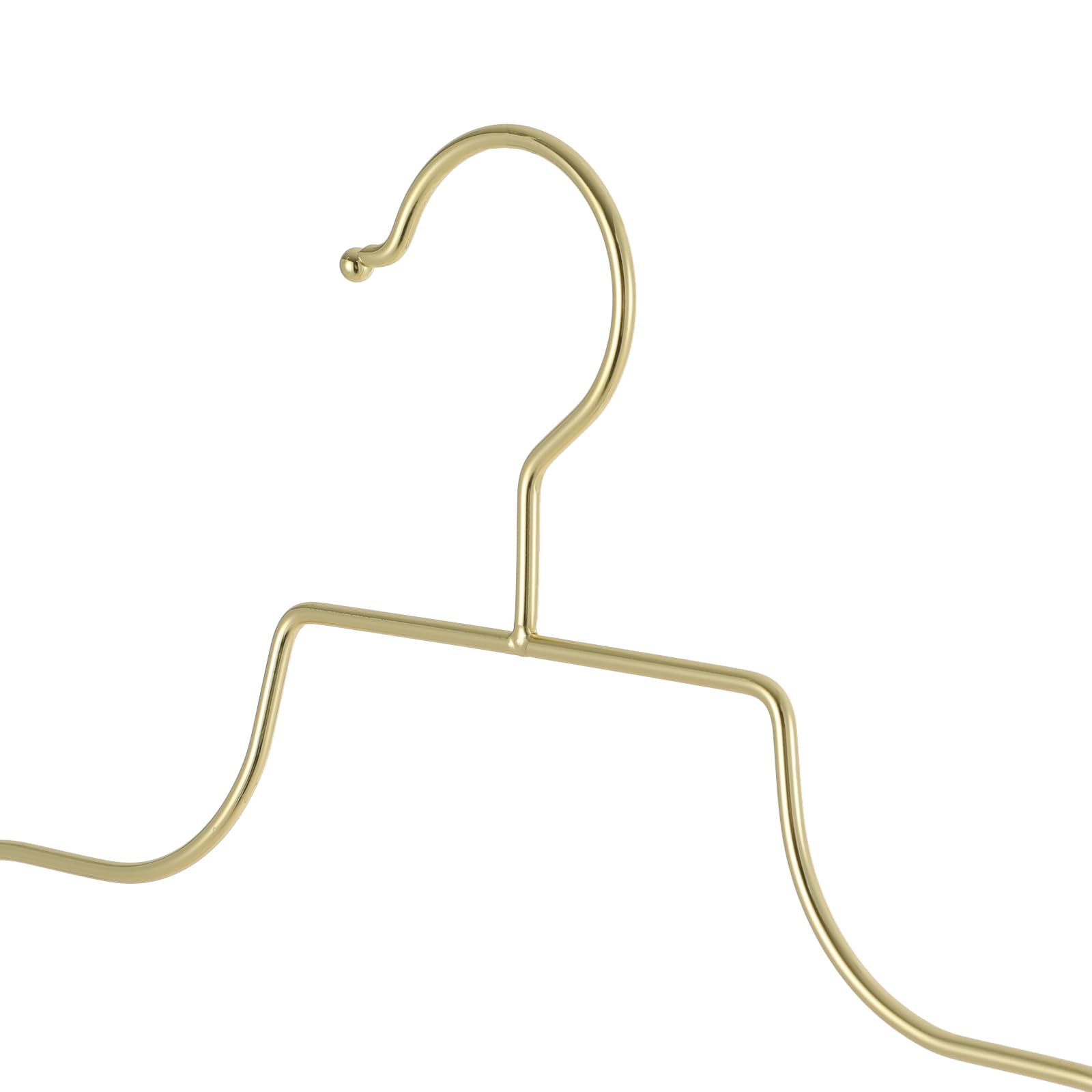10 Stück Sanduhr-Design Kleiderbügel,Goldene Körperform-Kleiderbügel aus Metall mit Haken,Rostbeständig Bikini Badeanzug Aufhänger Draht Körperform Display für Badeanzüge Kleider & Unterwäsche