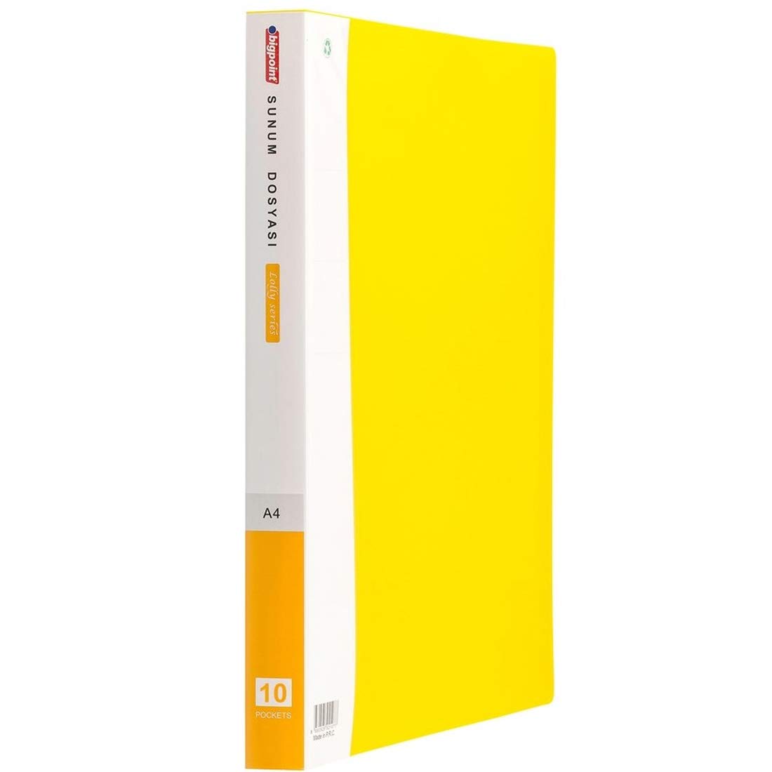 Bigpoint Lolly Series - Raccoglitore per presentazioni, 10 pezzi, colore: Giallo