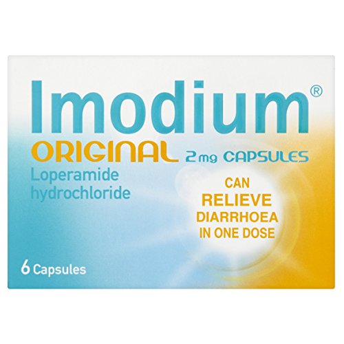 Imodium Original 2 Mg Diarrhoea Relief, 6 Capsules