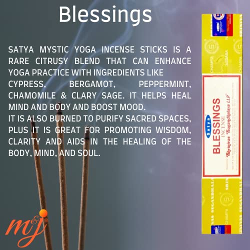 Original Satya Nag Champa Blessings Incense Sticks - Image 2