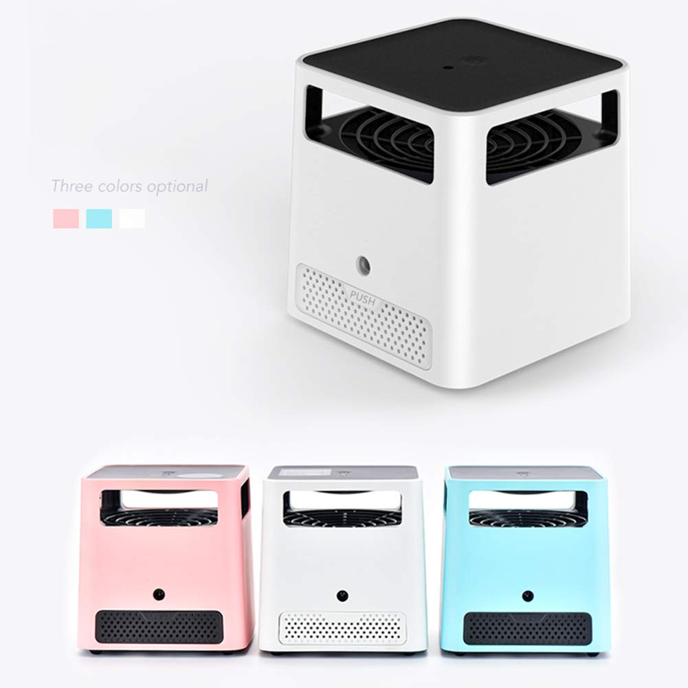 XRX Inhalación Mosquito Killer Interior Hogar Anti-Mosquito Bebé Dormitorio Silencioso Mosquito Repelente Artefacto Enchufe Automático Un Barrido Blue