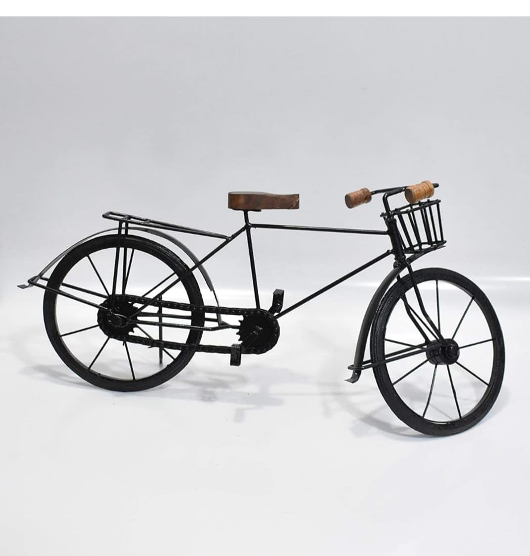 CLASSIC EXPORT Bicycle Sculpture, Metal Miniature for Home Decor, 15 cm Bicycle Sculpture for Home, Office, Bedroom, Living Room, Dining Room, Kitchen, Entryway, Hallway-image-34